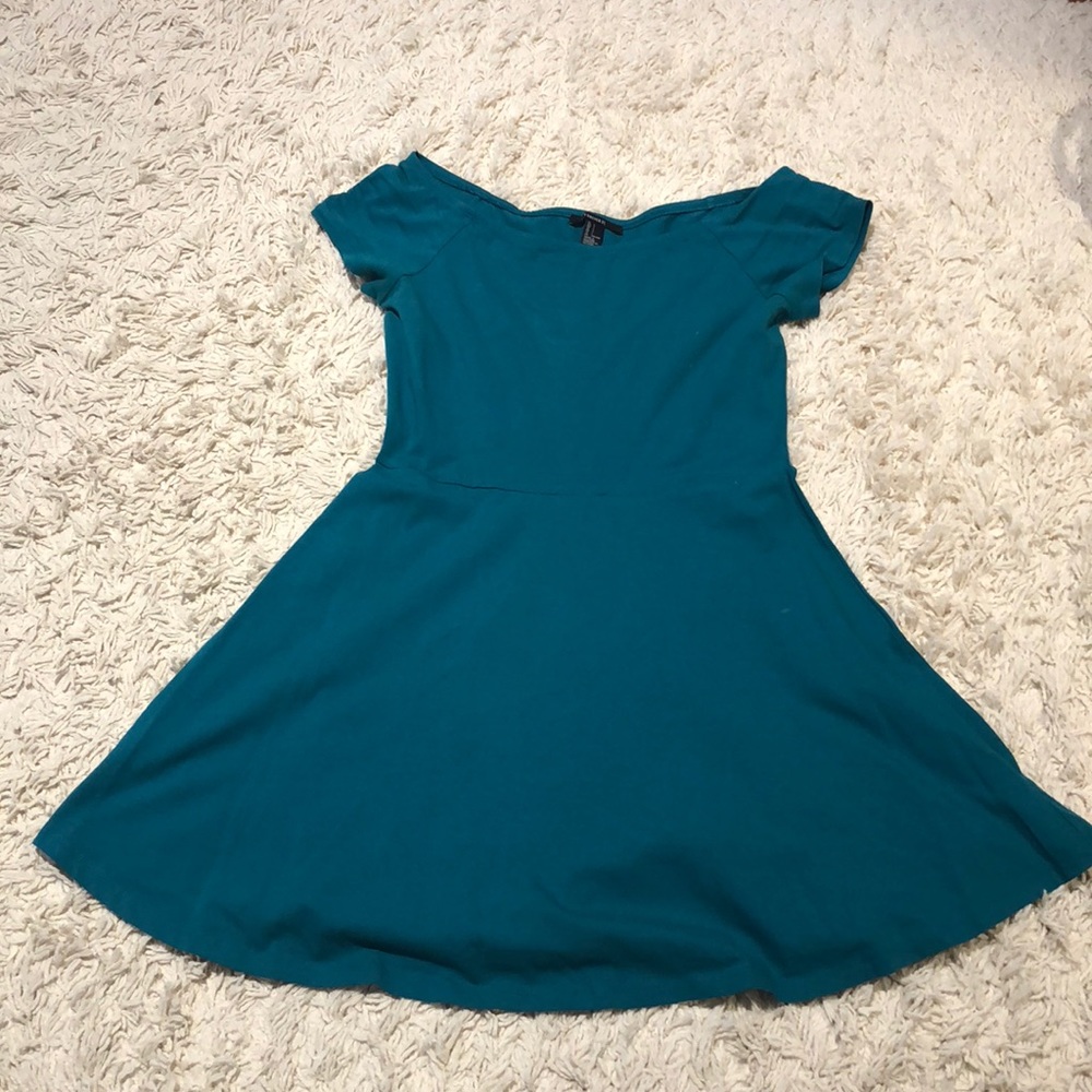 COPY - Teal blue dress